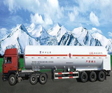 LNG運輸車55.7m3低溫液體運輸半掛車
